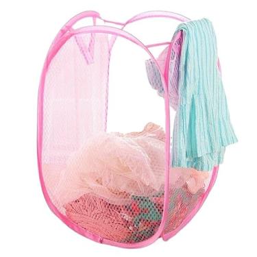 Imagem de Cesto Para Roupa Suja, Organizador Grande, Cesto Para Guardar Brinquedos 40 X 40 X 70 Cm/30 X 30 X 50 Cm(40x40x70cm,Rosa)