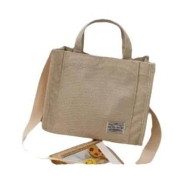 Imagem de Bolsa Feminina de Veludo Grande - Bolsa de Ombro Quadrada e Elegante, 