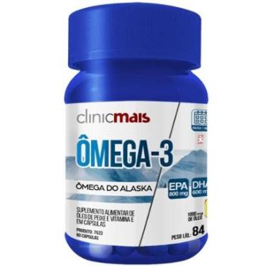 Imagem de ÔMEGA 3 DO ALASKA EPA 800MG DHA 600MG 60 CÁPSULAS – CLINICMAIS-Unissex