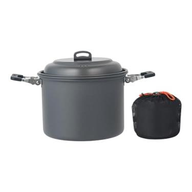 Imagem de Generic Panela Portátil para Camping, Ideal para Cozinhar a Vapor E Ferver Alimentos. Equipamento Prático E Portátil para Uso Doméstico.