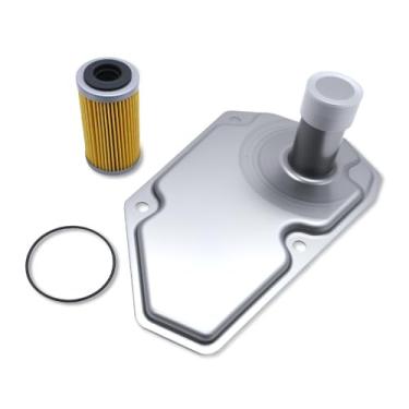 Imagem de VEHICODE Kit de filtro de transmissão CVT automático compatível com Nissan Sentra 2013-2016, Versa 2012-2020, Versa Note 2014-2019, kit de serviço de troca de fluido do cárter de óleo Trans substitui