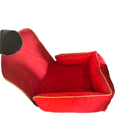 Imagem de Protetor de Banco Veicular Toddy Grande 75cm x 55cm Liso (Vermelho)