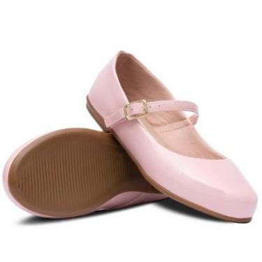 Imagem de Sapatilha Infantil Feminina Menina Batizado Dama De Honra 02.08JA-Feminino