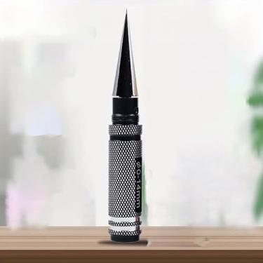 Imagem de Abridor de furos para fabricação de modelos, ponta de precisão, cabo serrilhado ergonômico para artesanato faça você mesmo, marcenaria, construção de modelos amadores, preto