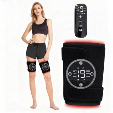 Imagem de Almofada de Luz Vermelha para o Corpo - 60 LEDs de Luz Vermelha de 660nm e 30 LEDs de Luz Infravermelha Próxima de 850nm, 6 Modos e 19 Níveis de Intensidade. Ideal para aliviar dores nas costas, cintura, pescoço, joelhos e pés