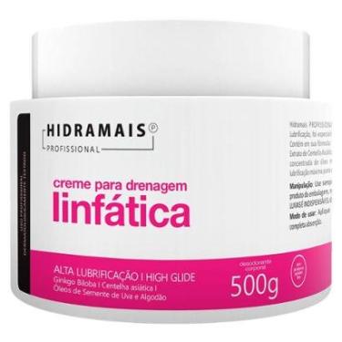 Imagem de Creme para Drenagem Linfática Hidramais Profissional 500g-Unissex