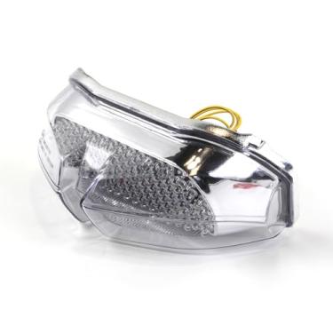 Imagem de Lanterna traseira de LED Arashi para Yamaha FZ1 FZ1000 2006-2011, peças de acessórios de reposição de motocicleta, luz traseira de freio, lente transparente integrada