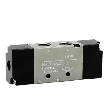 Imagem de Válvula de inversão de controle de ar de cinco vias de duas posições 4A110/120-06 4A210/220-08 4A310/320-10(4A310-10)
