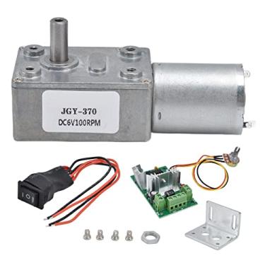 Imagem de Motoredutor de 6V, redução de velocidade CC com regulador para robótica e dispositivos inteligentes (6V100RPM)