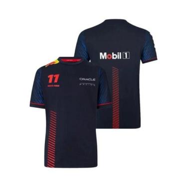 Imagem de Camiseta Masculina Red Bull 2025 Primavera Outono Corrida Ciclismo Cas