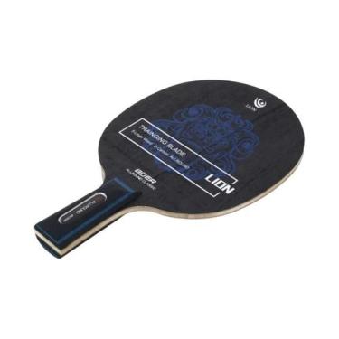 Imagem de Raquete De Tênis De Mesa Boer Lion 5 plus 2 Madeira Para Controle Fino