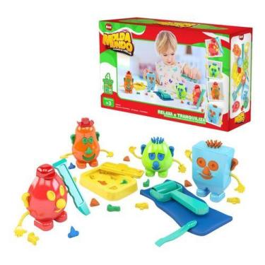 Imagem de Molda Mundo Bonecos Divertidos Ii Massinha De Modelar Dismat