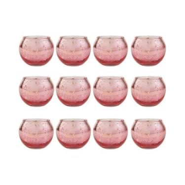 Imagem de Suportes De Velas De Vidro Variados 6 12 Peças Para Decoração De Mesa 