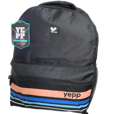 Imagem de Mochila Masculina De Costas Juvenil - Yepp, Preto