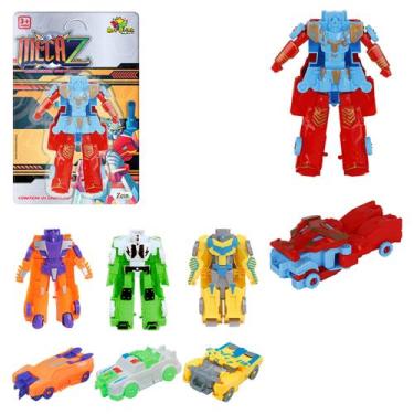 Imagem de Boneco transformers brinquedo soldadinho plastico robô carrinho