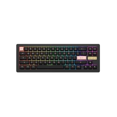 Imagem de Teclado Mecânico Gamer Akko,ACR Pro 68-S, RGB, Switch Akko Crystal, ANSI, Branco - 6925758620765-Unissex