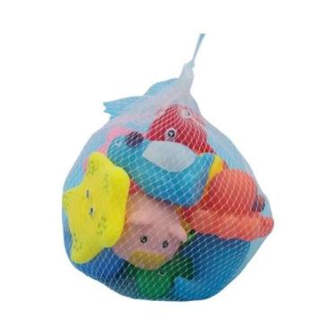 Imagem de 8 Pcs Set banho brinquedos aleatórios crianças bebê animal banho espir