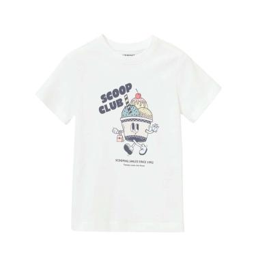 Imagem de Blusa Hering Infantil Menina Manga Curta Com Estampa-Feminino
