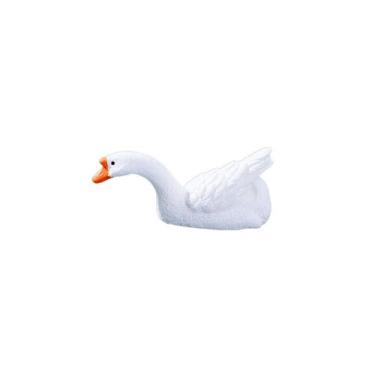 Imagem de Duck Statue Lifelike DIY Terrarium Ornaments Resin Bridge Sand Stones Figurine Creative Simulation Goose Micro(10)