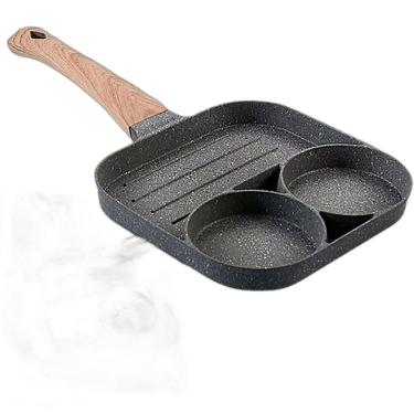 Imagem de Frigideira Para Carne Frita 2 Buracos Antiaderente Ovos