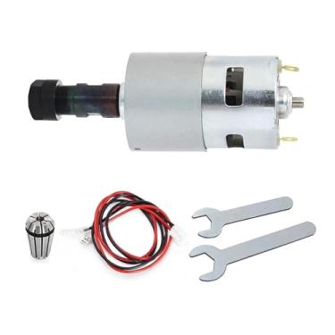 Imagem de DC Electronic Starter CNC 775 Eixo de partida eletrônico 100W 12-24VDC 20000RMP + Pinça ER11