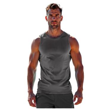 Imagem de Camiseta Térmica Regata Machão Compressão Proteção UV Extreme Thermo-Unissex