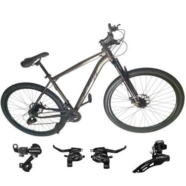 Imagem de Bicicleta Ksw Xlt 29 21v Mtb Quadro Aluminio Shimano trocador indexado-Unissex
