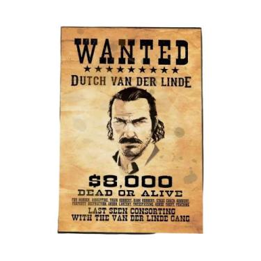 Imagem de Decoração De Quarto Com Tema Red Dead Redemption 2, Adesivos De Arte K