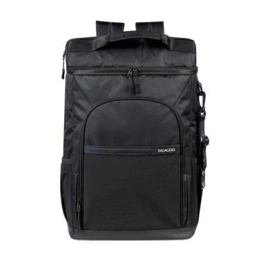 Imagem de Mochila Térmica Masculina Termo Bag Preta - Bagaggio, U, Preto