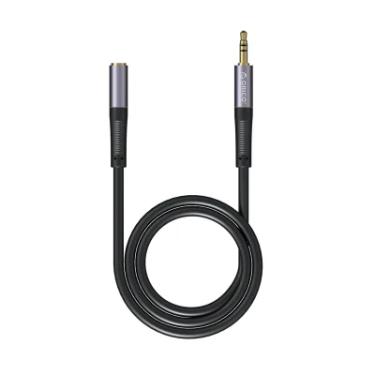Imagem de Cabo De Áudio Extensor Orico, P2 Macho X P2 Fêmea, 2 Metros, Preto - Axf-20