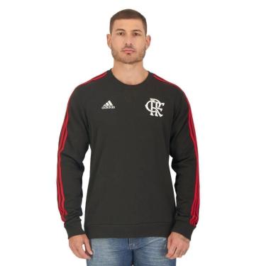 Imagem de MOLETOM DNA FLAMENGO HY6248 - PRETO 2GG-Masculino