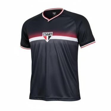 Imagem de Camisa São Paulo Screen Símbolo Preto - Masculino-Masculino