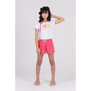 Imagem de Conjunto Cropped Infantil Manguinha You Need Branco-Feminino