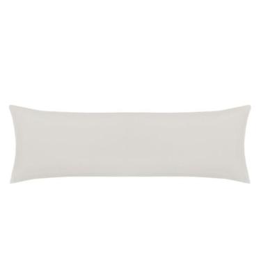 Imagem de Fronha Super Body Pillow Toque Acetinado 50X145cm Altenburg Cor:Bege, 