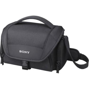 Imagem de Sony LCSU21 Capa macia para câmeras Cyber-Shot e Alpha NEX (preto)