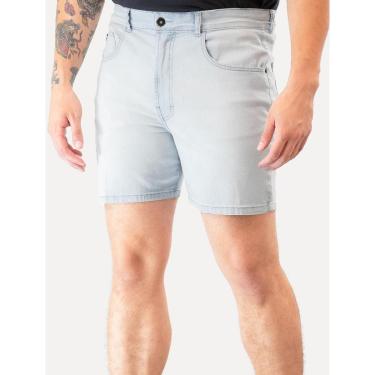 Imagem de Bermuda Ellus Jeans Masculina First Light Blue Zetex Clara-Masculino