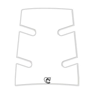 Imagem de Protetor Tanque Suzuki V-stron 800 Transparente Transparente