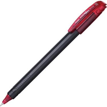 Imagem de Caneta GEL ENERGEL Makkuro 0,5 Vermelha Caixa com 12 - Pentel