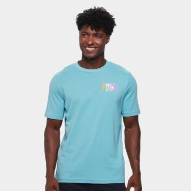 Imagem de Camiseta Puma Graphic Masculina, Azul, M