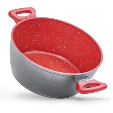 Imagem de POLISHOP Panela Family Size Vermelha de 24cm