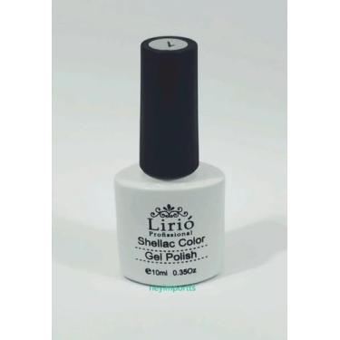 Imagem de Esmalte Em Gel Lirió Branco Para Francesinha Seca Na Cabine - Não Info