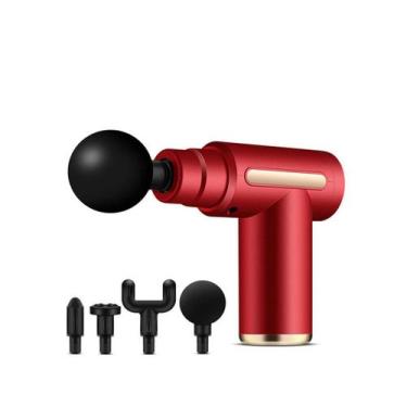 Imagem de Mini Massageador Elétrico Recarregavel Profissional Muscular Pistola M