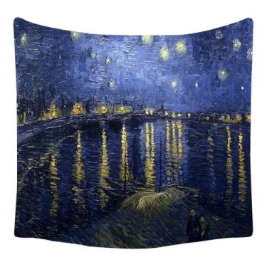 Imagem de Tapeçaria, pintura a óleo, paisagem, 150x150cm, microtecido, fibra - y