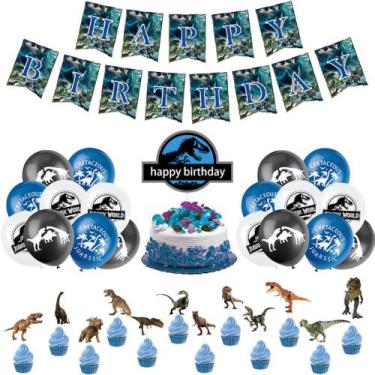 Imagem de Kit de balão Jurassics World Birthday Party 31 unidades - yiweisai