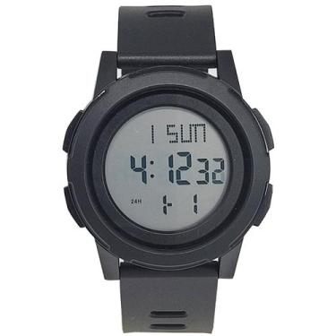 Imagem de Relógio Unissex Skmei Digital 1732 Preto  Resistente à Água 5 ATM, Cro