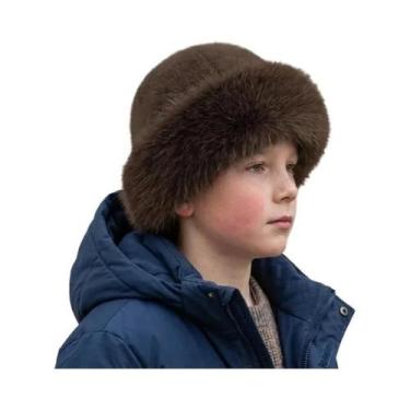 Imagem de Gorros Femininos Quentes E Peludos Estilo Coreano Cor Sólida Outono In