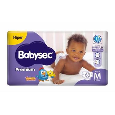 Imagem de Fralda Babysec Premium Hiper M 68 Un
