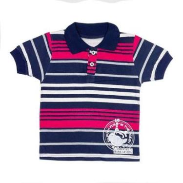 Imagem de Camiseta Bebê Look Jeans Pólo Vermelha - P - VERMELHO-Masculino