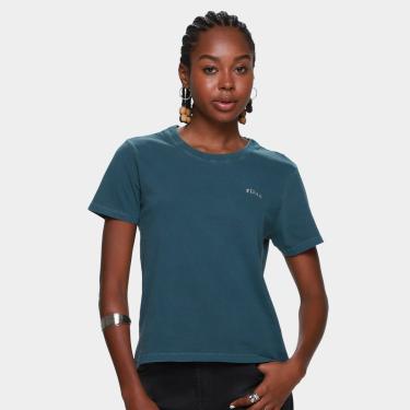 Imagem de Camiseta Básica Ellus Slim Feminina-Feminino
