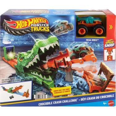 Imagem de Pista Hot Wheels - Desafio Da Colisão Do Crocodilo - MATTEL JJN45